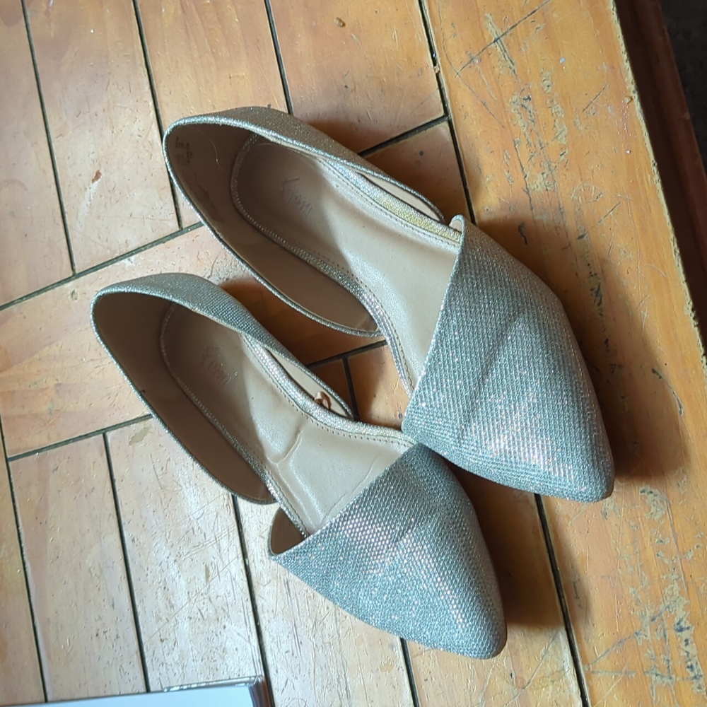 Sparkly flats